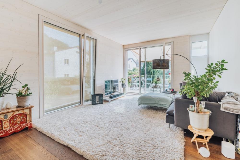 Anbau Wohnhaus Siegenthaler, Spiegel